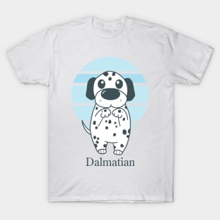 Cute Dogs illustrations - Dalmatian T-Shirt